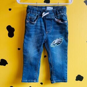Baby Boys Eagles Denim • 12–18M • Streetwear Mini Jeans Philadelphia Eagles